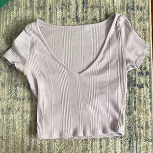 Light purple pacsun crop top